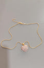 Glow Heart Moonstone Necklace – Aesthetic Princess Jewelry